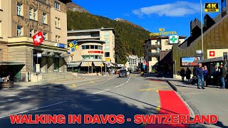 Walking in Davos Switzerland🇨🇭 4K UHD  Walking Tour  Highest Town in Europe  24 Hours in Davos [upl. by Turro117]