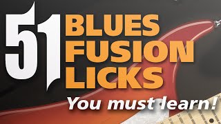 Blues Fusion Guitar Lick Lesson [upl. by Kinch840]