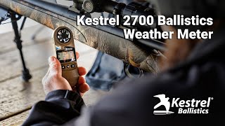 Kestrel 2700 Ballistics Weather Meter [upl. by Mildred553]