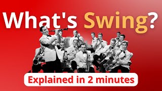 What is Swing Swing Explained in 2 Minutes Music Theory [upl. by Atteuqahc]