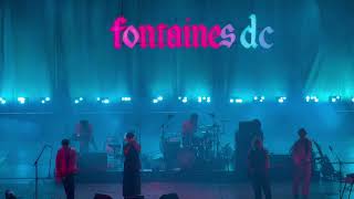 Fontaines DC  Auditorium Parco Della Musica Roma 25062024 [upl. by Irod]