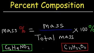 Percent Composition By Mass [upl. by Breena]