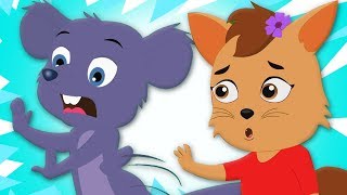 Billi Mausi Rhymes In Hindi  Hindi Nursery Rhymes  बिल्ली मौसी  Song For Kids In Hindi  Kids Fun [upl. by Petulia]