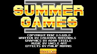 Amiga 500 Longplay 377 Summer Games II [upl. by Zosi363]