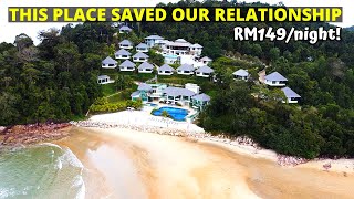 5minute chalet tour Royale Chulan Cherating Beach  Pahang MALAYSIA TRAVEL VLOG amp GUIDE [upl. by Milla50]