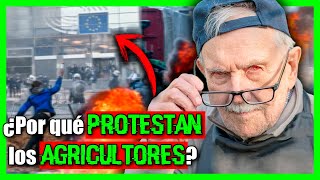 ¿Por qué hay PROTESTAS de AGRICULTORES en la UNIÓN EUROPEA [upl. by Hollinger]