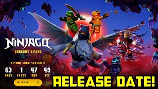 Release Date CONFIRMED for Ninjago Dragons Rising Season 2 🐉 [upl. by Sarilda]