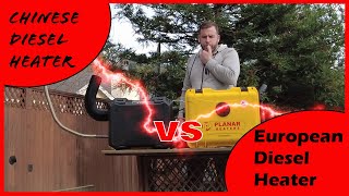 Chinese Diesel Heater Vs Canadian Planar Heater [upl. by Ludmilla382]