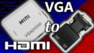 VGA to HDMI Showdown [upl. by Nich685]