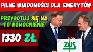 Ekscytująca wiadomość dla polskich emerytów do 1330 zł bez podatku  Bądź na bieżąco [upl. by Ponton]