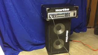 Hartke 3500 Head with 210 Cabinet [upl. by Arais]