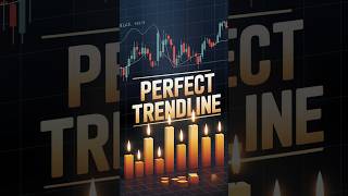 How to Draw PERFECT Trendline 〰️📈 stockmarket shorts Trading nifty trendline [upl. by Mungovan]