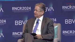 Participación del secretario de Hacienda Rogelio Ramírez de la O en la RNCR de BBVA 2024 [upl. by Bazar]