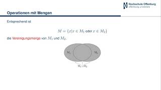 Mathematik I  01  Grundlagen 01  Mengenlehre [upl. by Elletnuahc]