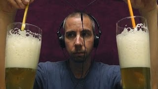 1 Hour of Binaural Beer Suds Sounds  ASMR [upl. by Aniz]