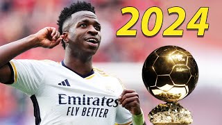 Vinicius Jr 2024 Ballon dOr Level ⚪🇧🇷 [upl. by Malik621]