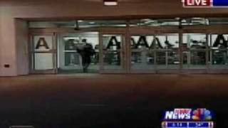 WMBF Archives 011509 Audra Coble live from CLT Airport Breaking News [upl. by Valdemar]