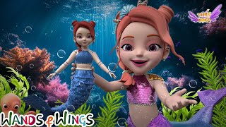 Princess Doll Dress Up Day  Dress Up Song  Princess Songs  Wands And Wings [upl. by Horwitz]