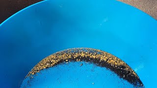 111° melted gold off bedrock  goldprospecting [upl. by Anigue]