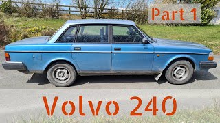 We Just Bought a New Project Volvo 240 GL Restoration [upl. by Nayek223]