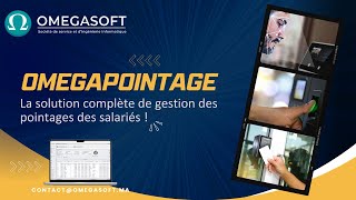 Logiciel de pointage et gestion des heures de travail Maroc  OMEGAPOINTAGE [upl. by Means]