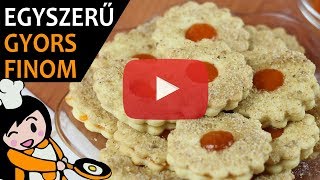 Linzer karika  Recept Videók [upl. by Karen]