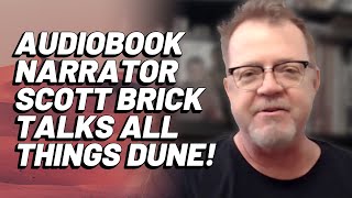 Dune audiobook narrator Scott Brick on the movies Frank Herbert and bringing Arrakis to life [upl. by Emylee737]