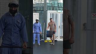 ELITE Powerlifter ANATOLY Pretends to be CLEANER in GYM anatoly fitness gym [upl. by Suirrad]