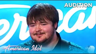 Country Music Podcaster Ryan Harmon Auditions For AmericanIdol [upl. by Lenej]