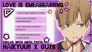 LOVE IS EMBARRASSING 912  Collab w m0th  SemiShira  Texting Story  ChatFic [upl. by Tamah]