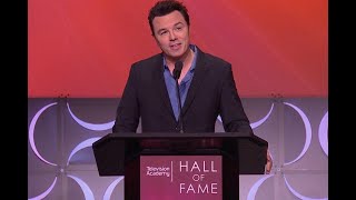 2020 Hall of Fame Seth MacFarlane [upl. by Tollman]