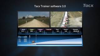 Tacx Trainer software 3 demo clip [upl. by Tebor]