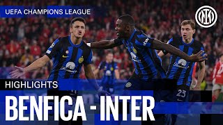 WHAT A COMEBACK 🤯🖤💙  BENFICA 33 INTER  HIGHLIGHTS  UEFA CHAMPIONS LEAGUE 2324 ⚽⚫🔵 [upl. by Palma605]