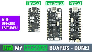 My ESP32S3 boards are done [upl. by Lemcke]