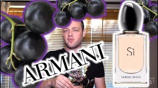 Armani quotSiquot EDP Fragrance Review [upl. by Tessil]