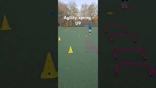 Agility spring Drills U9 [upl. by Naes]