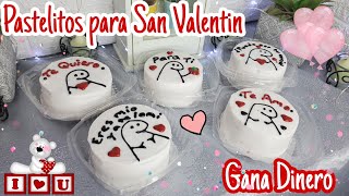 GANA DINERO VENDIENDO EN SAN VALENTIN ❤ PASTELITOS 14 DE FEBRERO 💰 [upl. by Faline]