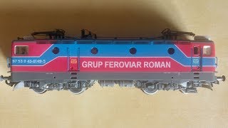 UNBOXING Locomotiva Electrica Roco 73393 OBB RH 1043 conversie la 040 EC GFR [upl. by Eisned703]