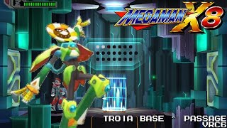 Mega Man X8  Troia Base  Passage Optic Sunflower Theme 1 NES VRC6 Remix [upl. by Etnasa523]