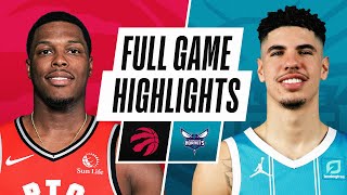 RAPTORS at HORNETS  FULL GAME HIGHLIGHTS  March 13 2021 [upl. by Rap]