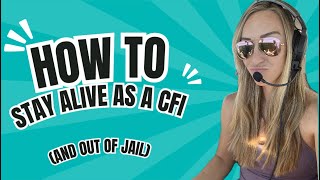 CFIs MUST WATCH Legal Pitfalls  Defensive Tactics in the Cockpit  PilotKaity [upl. by Rusert]