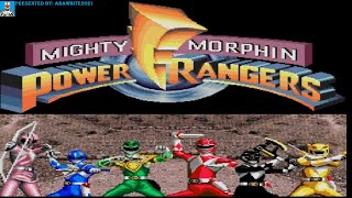 Mighty Morphin Power Rangers Sega Genesis Stage 5  Cyclopsis [upl. by Alyose611]