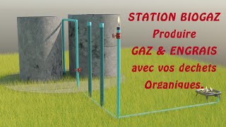 Construire une station de Biogaz domestique économique PÄRT 1 [upl. by Bobina511]