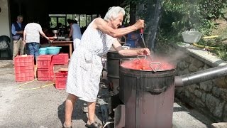 How to make tomato passata  Pasta Grannies [upl. by Bradly]