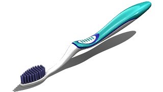 SolidWorks S Tutorial  276 Toothbrush advanced surfacing [upl. by Nicole]