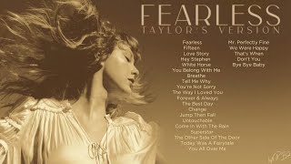 Full Album  Fearless Taylors Version [upl. by Daven]