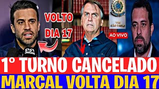 DATA OFICIAL DIA 17 MARÇAL ESTÁ DE VOLTA PRIMEIRO TURNO FOI CANCELADO BOULOS ESTÁ FORA [upl. by Nirrok98]