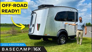 COMPACT OFFROAD TRAVEL TRAILER  Airstream Basecamp 16X Walkthrough Tour [upl. by Gonzalez]