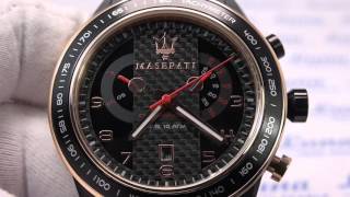 MASERATI Corsa Herrenuhr Chronograph R8873610002 [upl. by Qerat919]