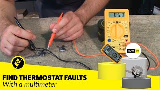 How to Use a Multimeter to Test a Thermostat [upl. by Wolsky]